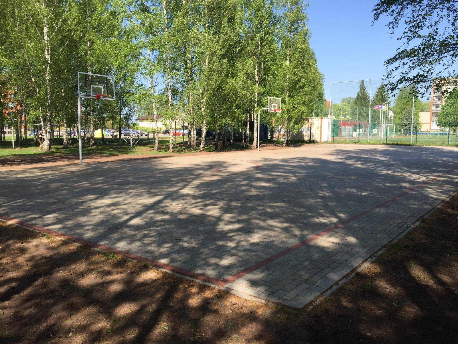 Streetball laukums Piņķos — foto 1