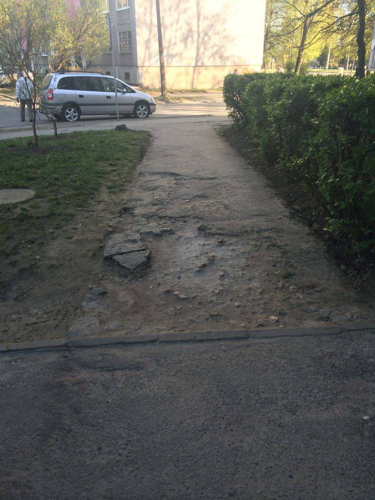 Bruģēšanas darbi. Maskavas ielā 307-309. — foto 2