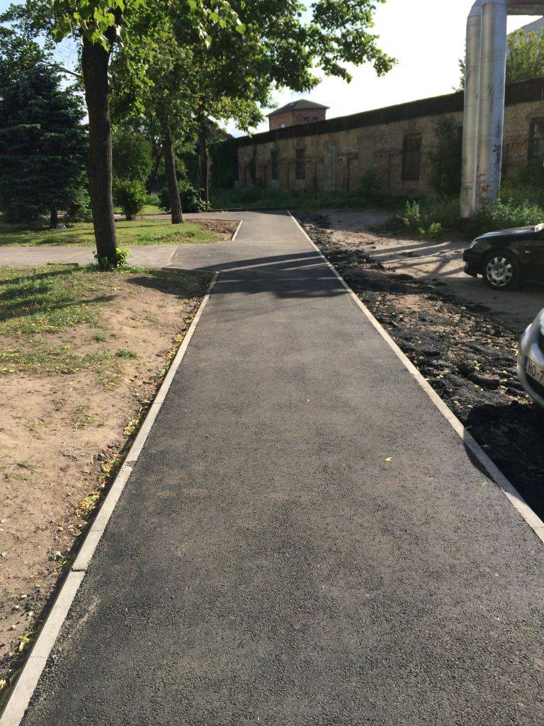 Asfaltēšana. Bultu iela 4 — foto 2