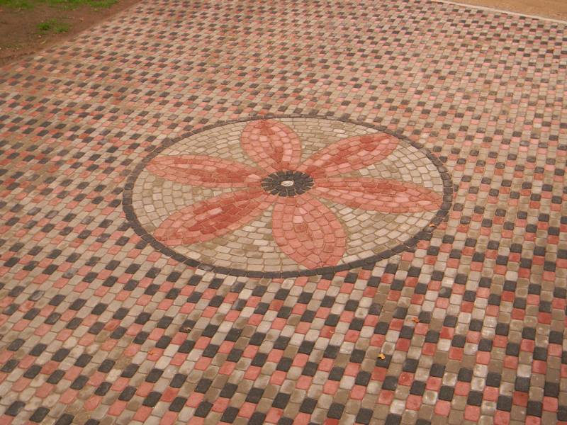 Ornamentu bruģēšana — foto 2