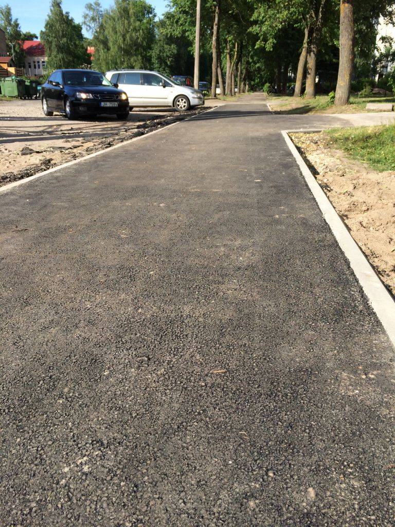 Asfaltēšana. Bultu iela 4 — foto 3