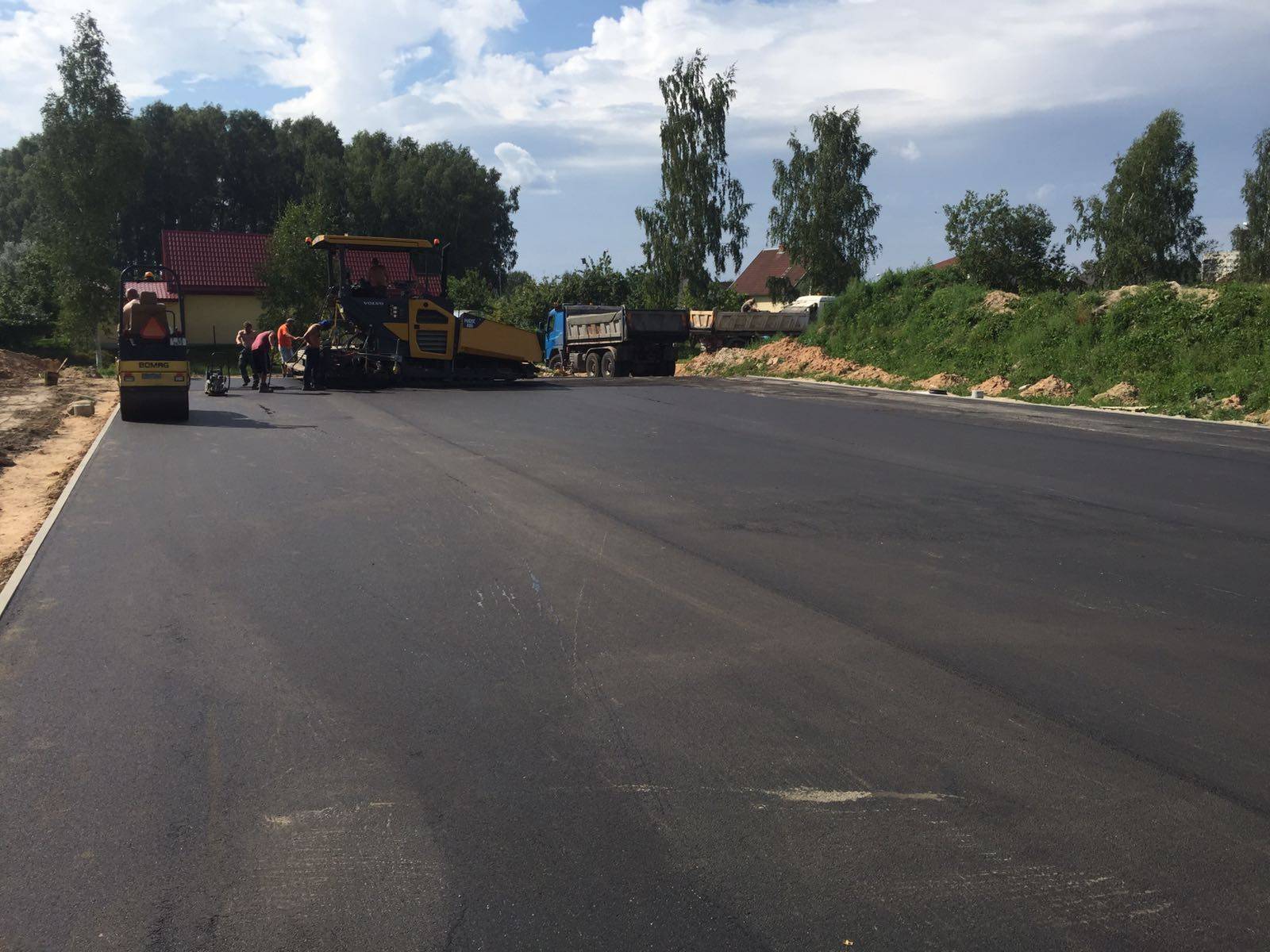 Tenisa laukuma asfaltēšana Aizkrauklē. 670m2 — foto 3