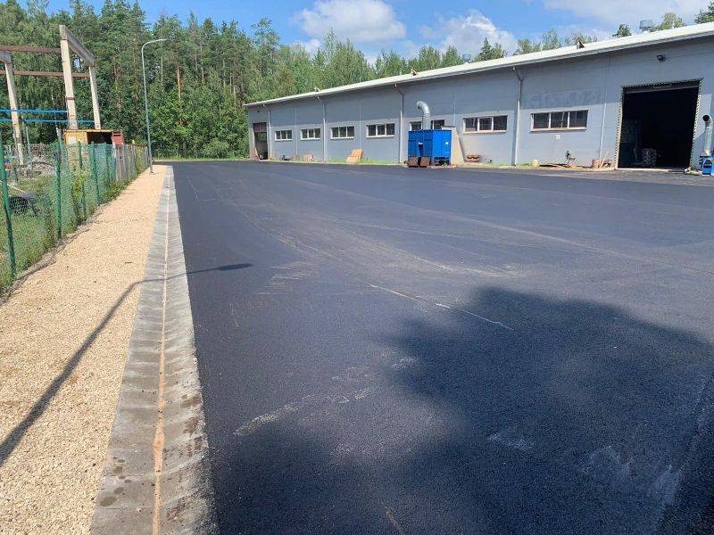 ASFALTĒTA LAUKUMA UN TERITORIJAS APGAISMOJUMA IZBŪVE RĪGAS IELĀ 54/1, SALASPILĪ — foto 4
