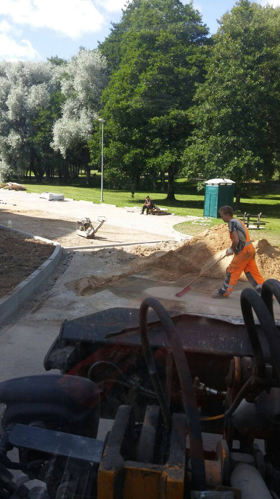 Gaismas iela 4, Kuldīga. Bruģēta iekšpagalma izbūve 400m2 — foto 4