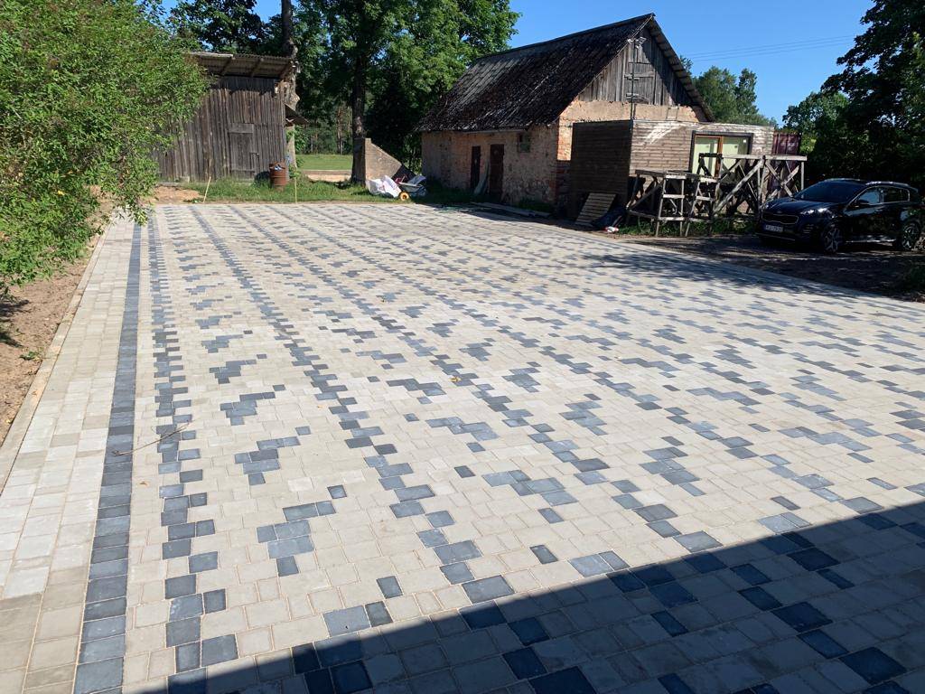 BRUĢĒTĀ LAUKUMA IZBŪVE (500M2) DOLES SALĀ. — foto 5
