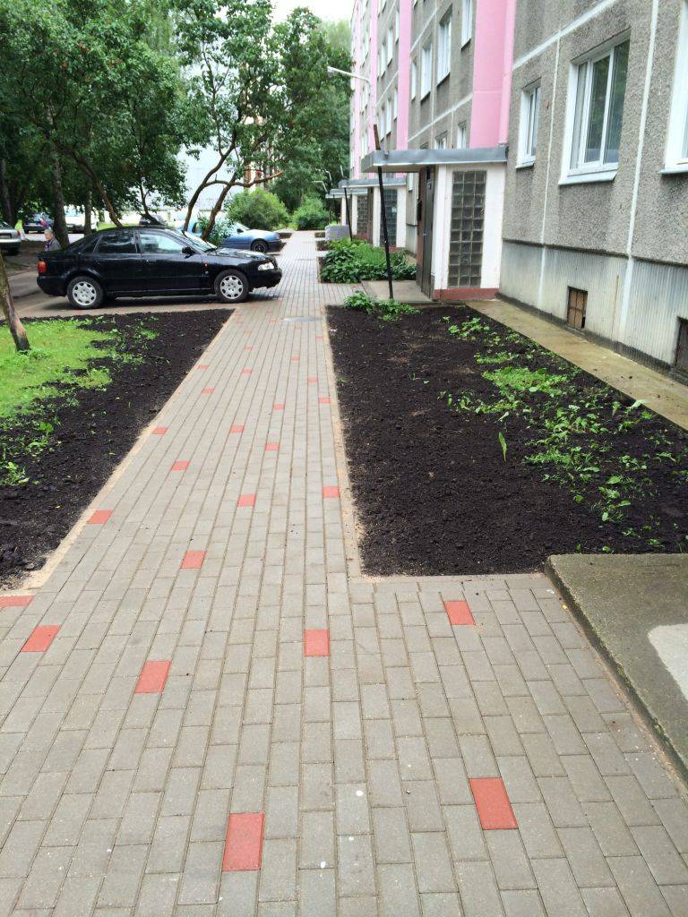 Daudzstāvu māju labiekārtošana — foto 5