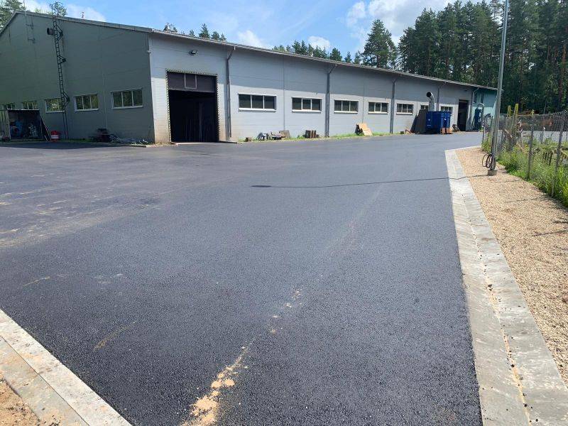 ASFALTĒTA LAUKUMA UN TERITORIJAS APGAISMOJUMA IZBŪVE RĪGAS IELĀ 54/1, SALASPILĪ — foto 5