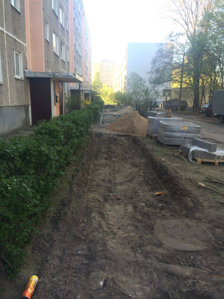 Bruģēšanas darbi. Maskavas ielā 307-309. — foto 5