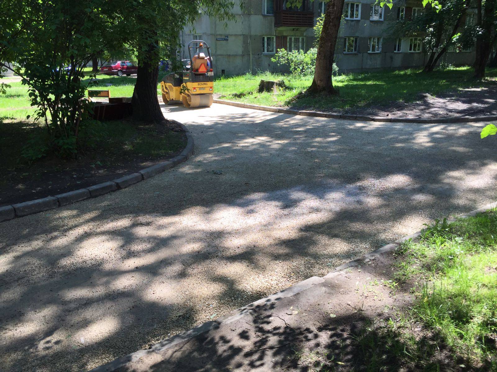Iekšpagalma asfaltēšana. Maskavas iela 291 — foto 5