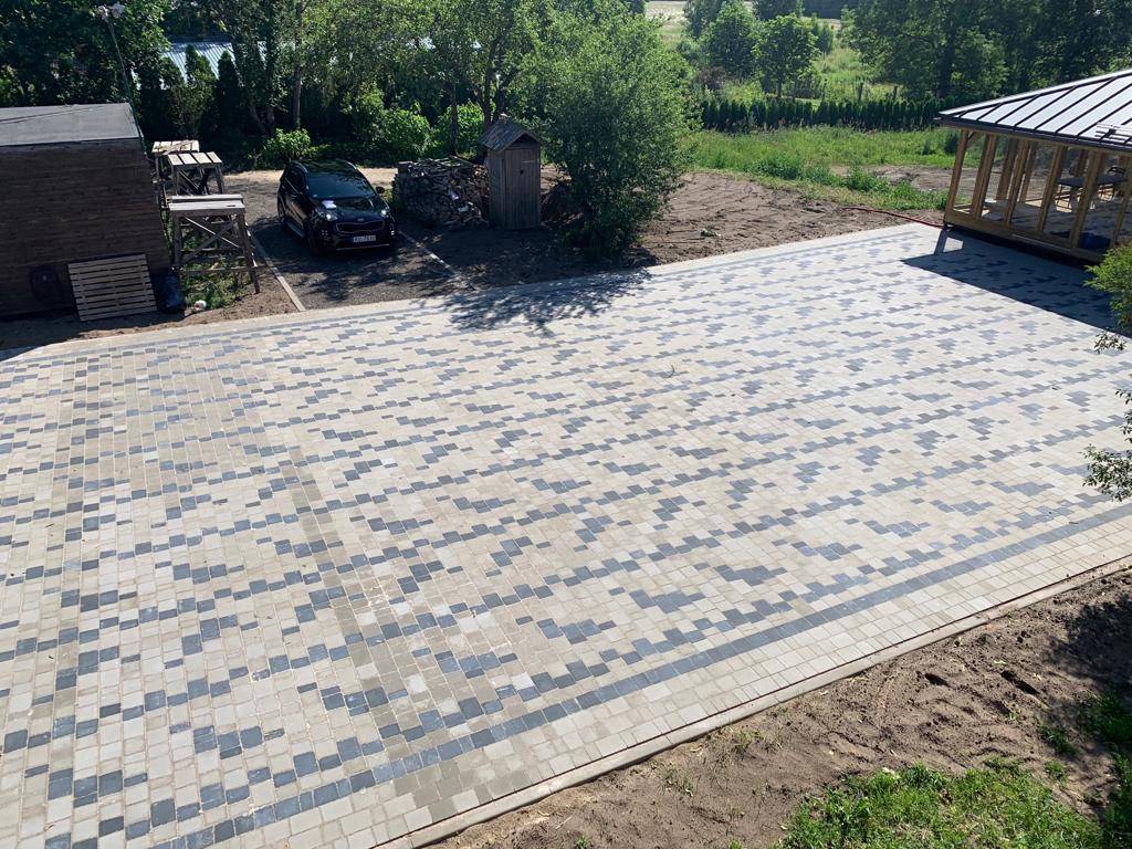 BRUĢĒTĀ LAUKUMA IZBŪVE (500M2) DOLES SALĀ. — foto 7