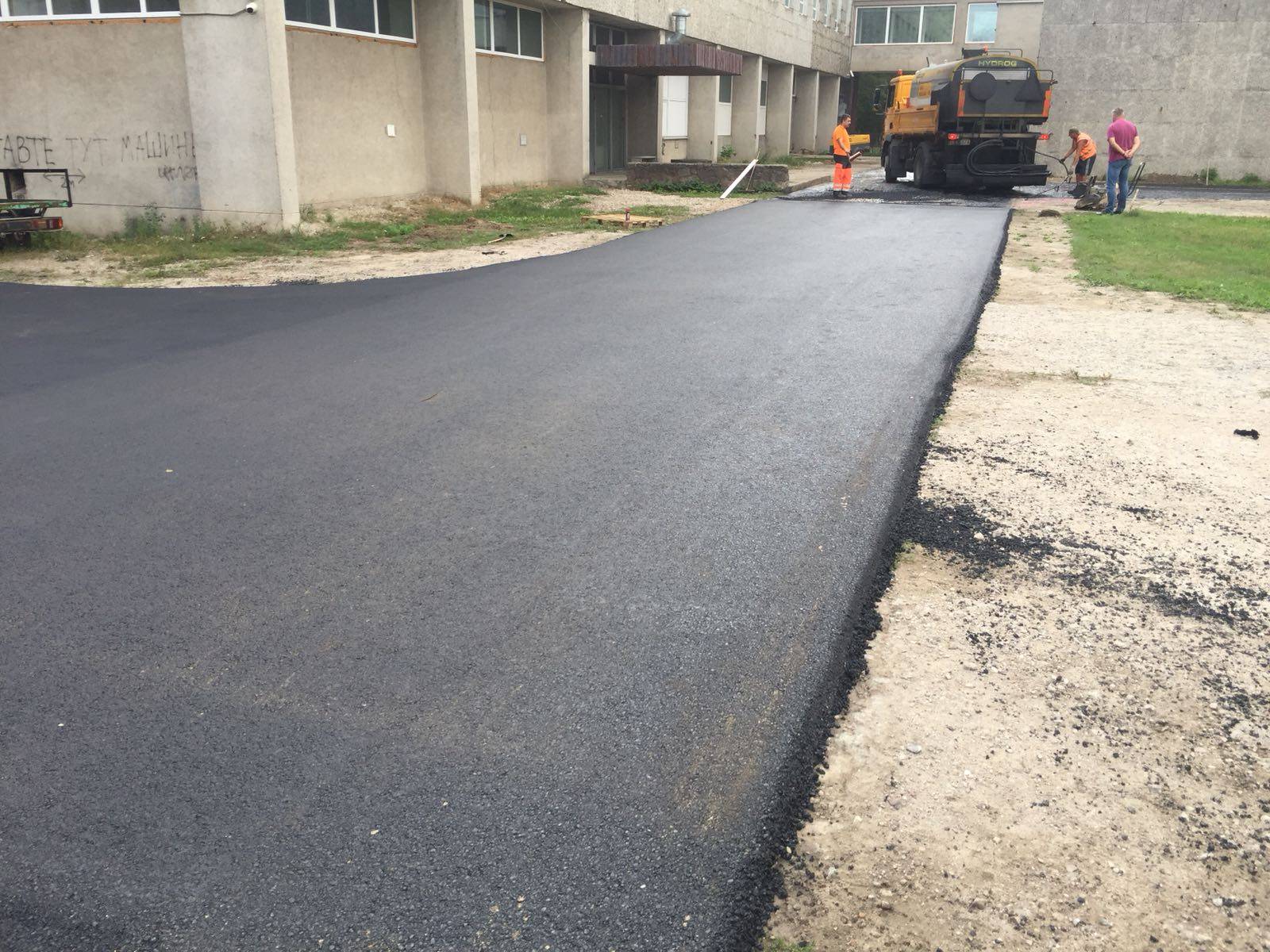 Institūta teritorijas Dzērbenes ielā 14, Rīgā asfaltēšanas darbi. 1500m2 — foto 7