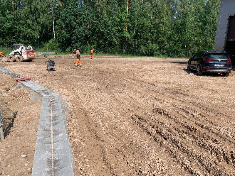 ASFALTĒTA LAUKUMA UN TERITORIJAS APGAISMOJUMA IZBŪVE RĪGAS IELĀ 54/1, SALASPILĪ — foto 8