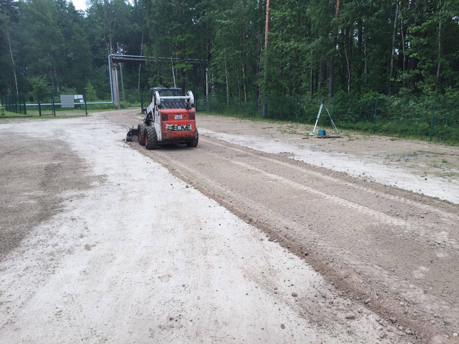 Asfalta laukuma izbūve Rīgas ielā 54/1, Salaspils (1000m2) — foto 8