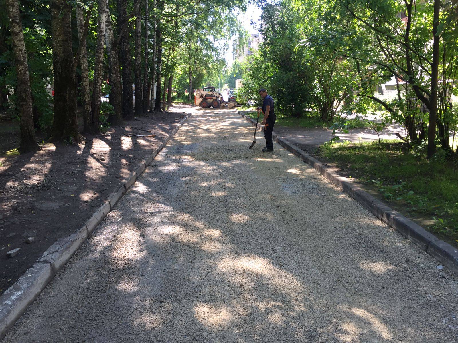 Iekšpagalma asfaltēšana. Maskavas iela 291 — foto 8