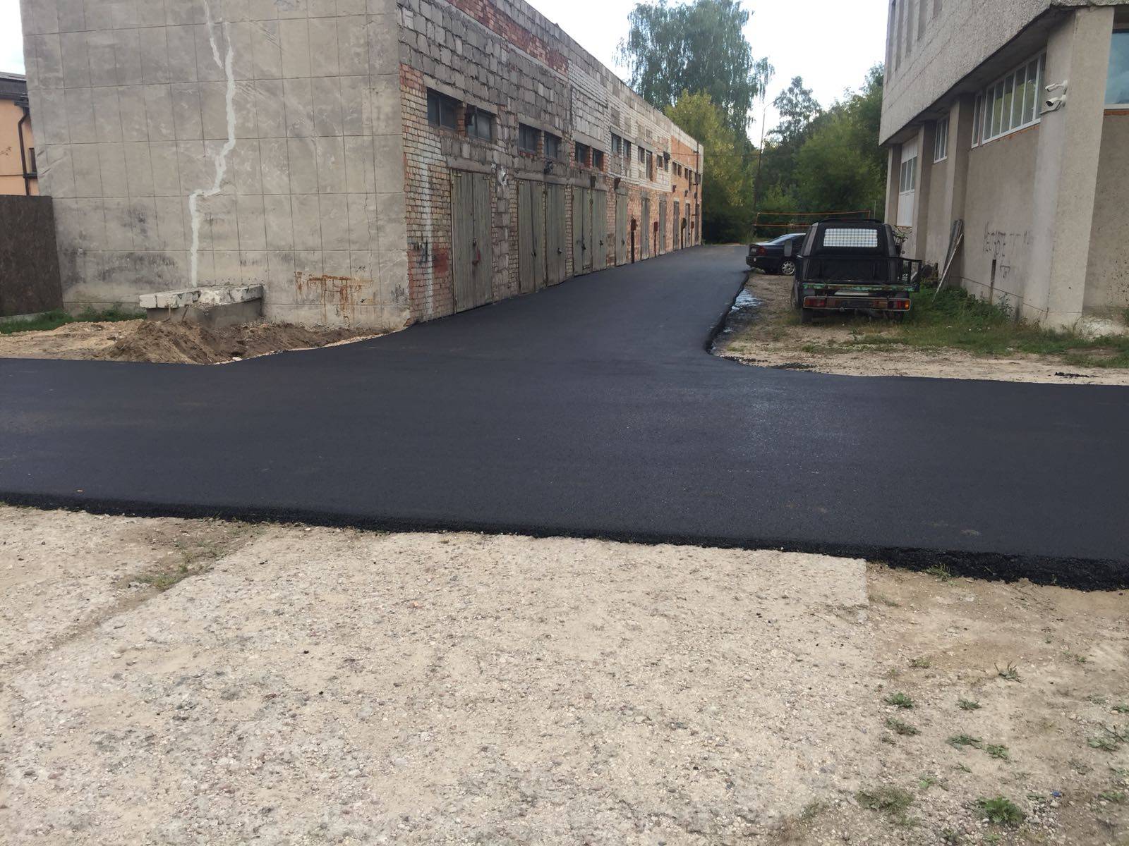 Institūta teritorijas Dzērbenes ielā 14, Rīgā asfaltēšanas darbi. 1500m2 — foto 8