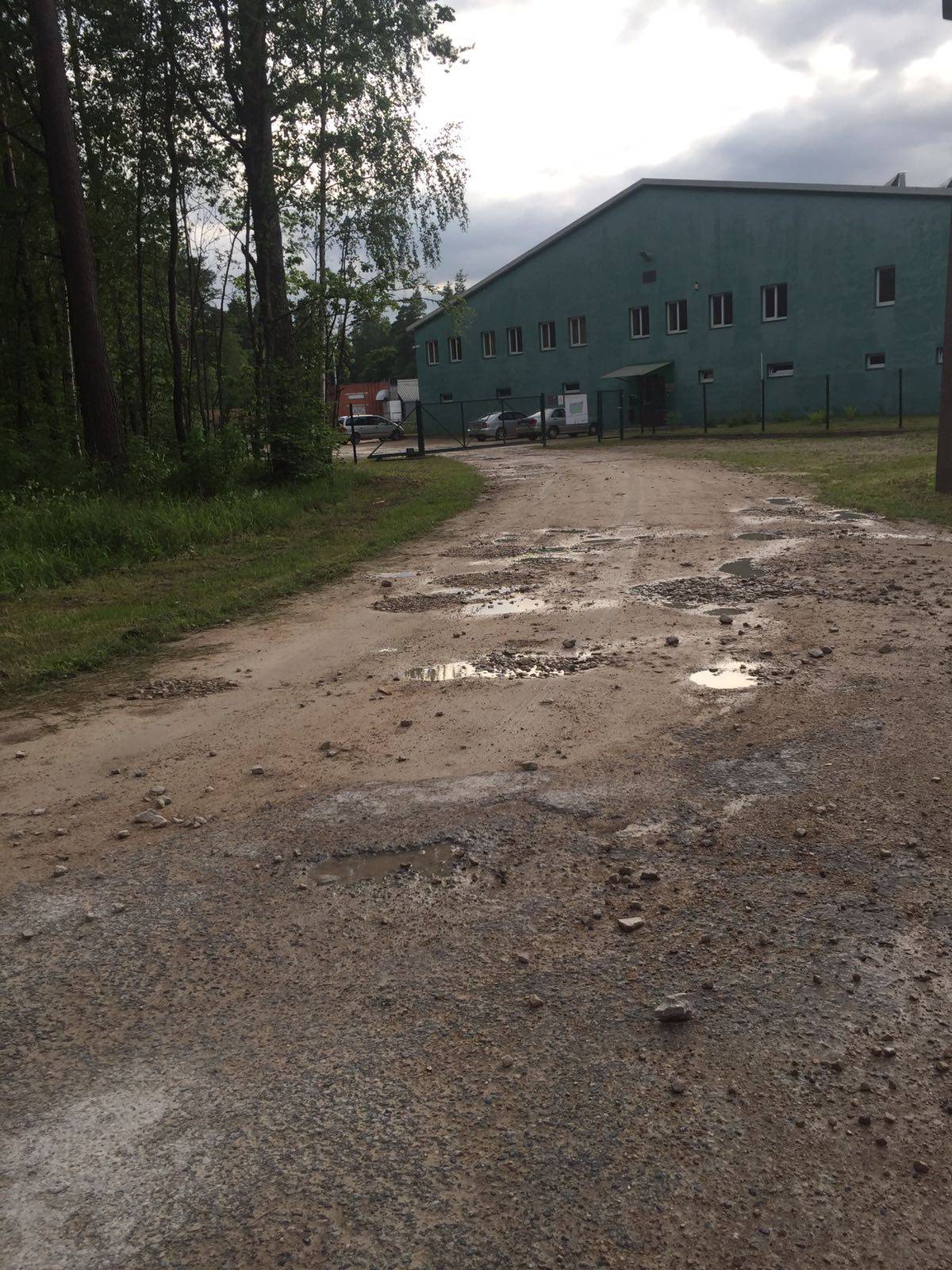 Asfalta laukuma izbūve Rīgas ielā 54/1, Salaspils (1000m2) — foto 9