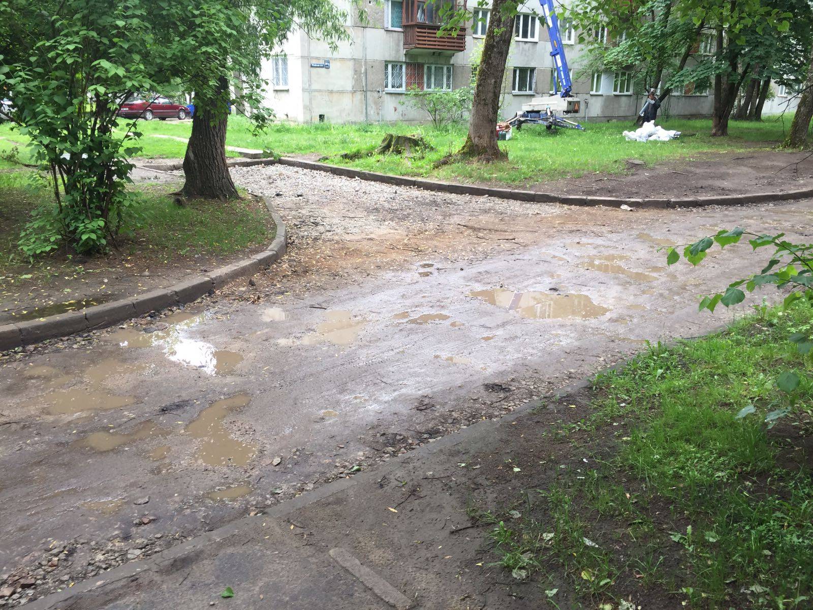 Iekšpagalma asfaltēšana. Maskavas iela 291 — foto 9