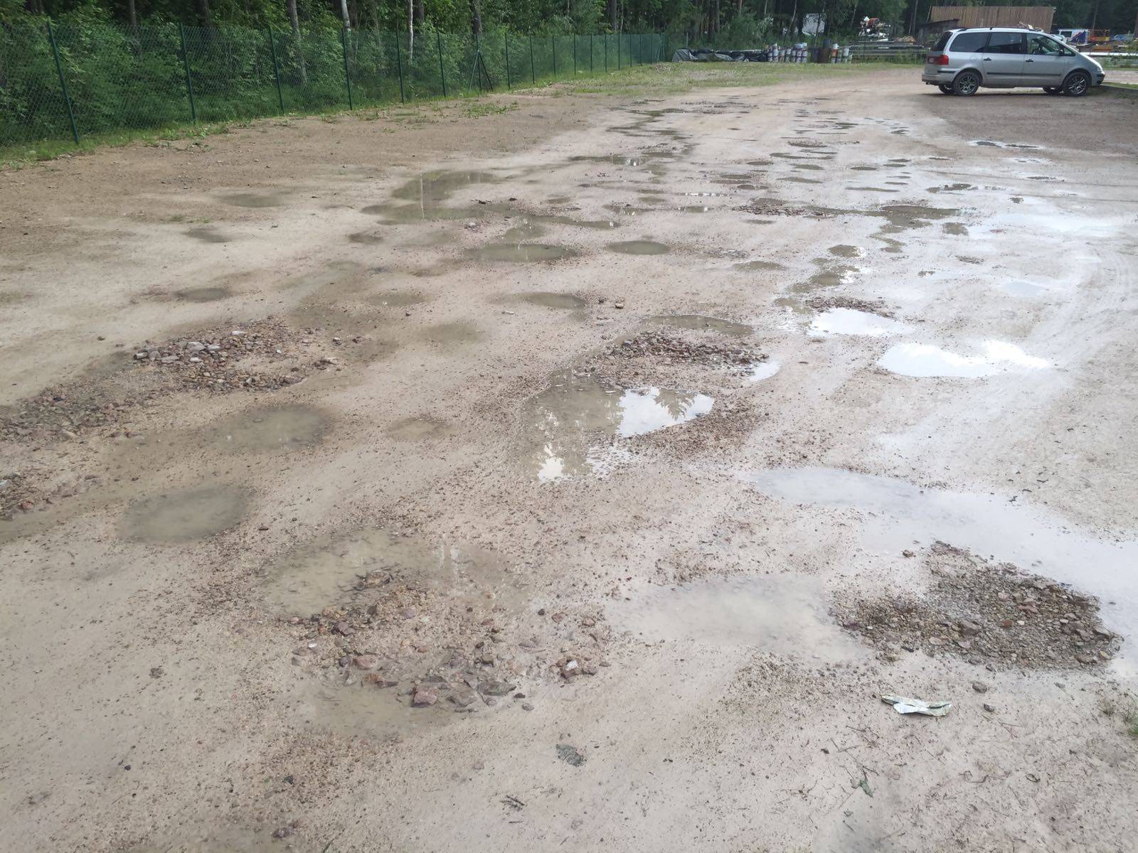 Asfalta laukuma izbūve Rīgas ielā 54/1, Salaspils (1000m2) — foto 10