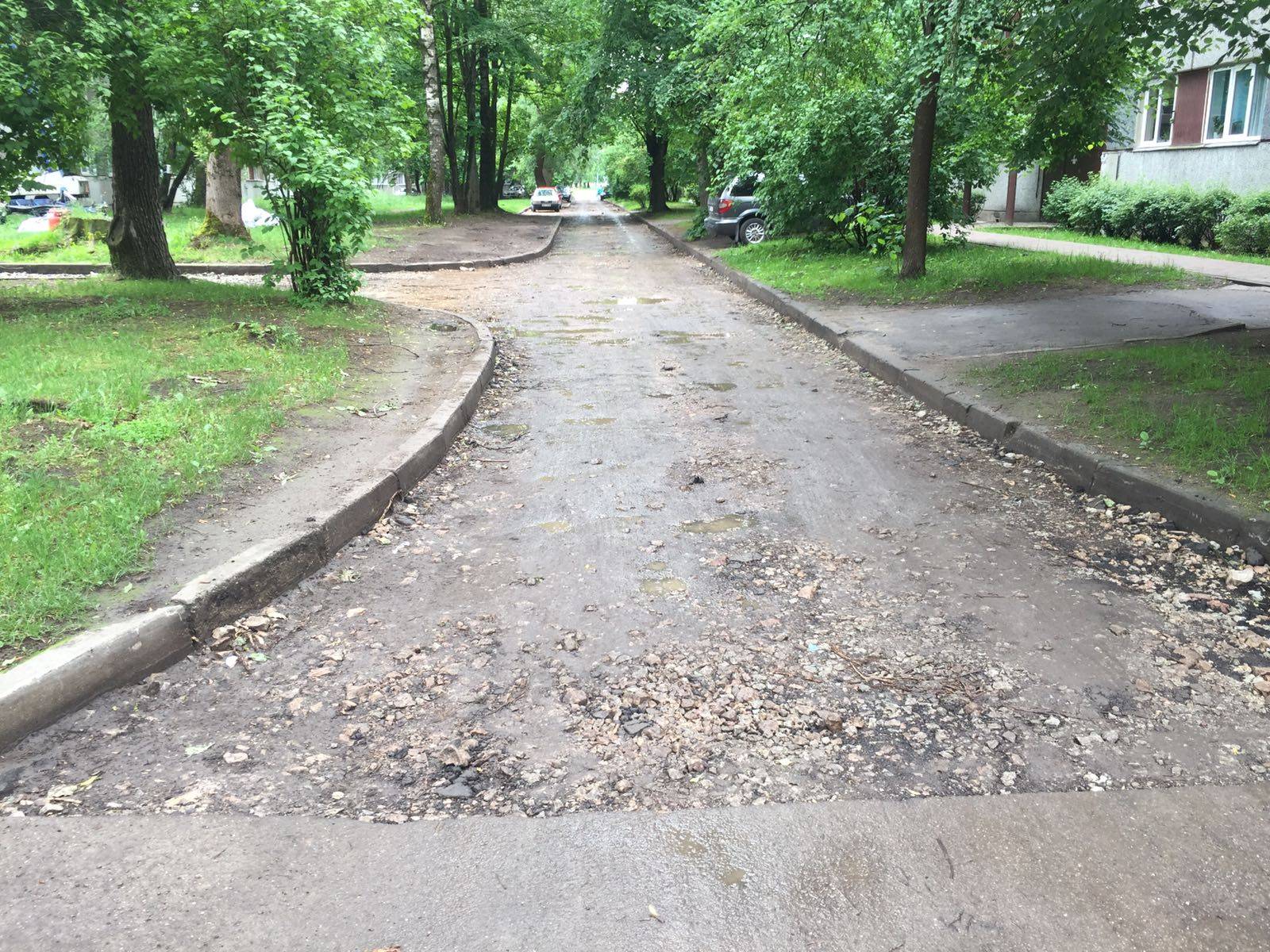 Iekšpagalma asfaltēšana. Maskavas iela 291 — foto 11